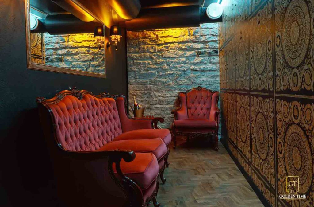 Strip club with luxury lounge area in Tallinn